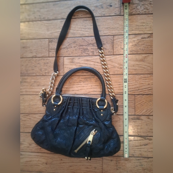 Marc Jacobs Cecilia Black Quilted Leather Handbag - Picture 11 of 11